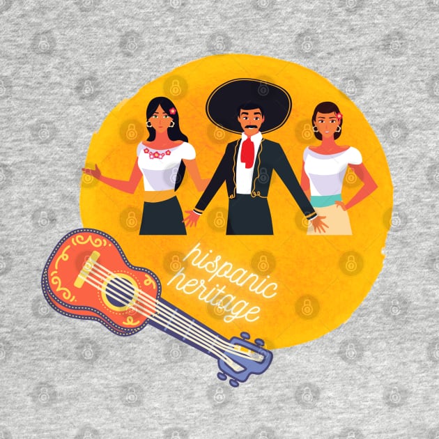 Music celebrations - Hispanic Heritage by O.M design